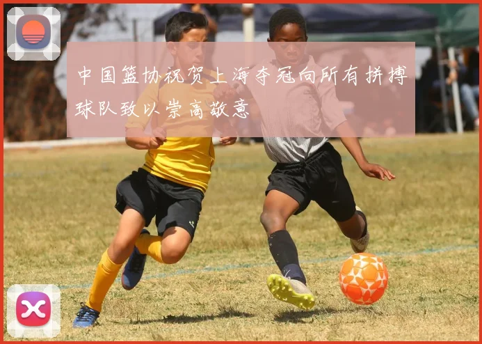 中国篮协祝贺上海夺冠向所有拼搏球队致以崇高敬意